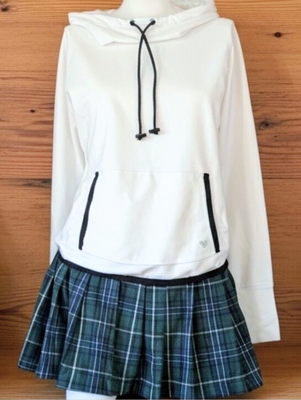 Forever 21 Lightweight Hoodie with Black Trim